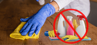 Replace complicated cleaning process and household chemicals