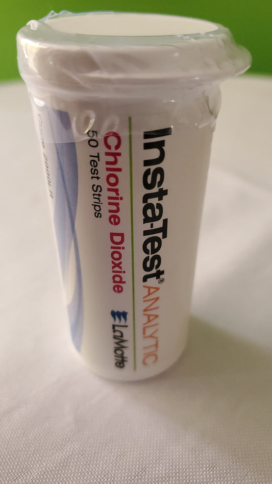 low range chlorine dioxide test strips